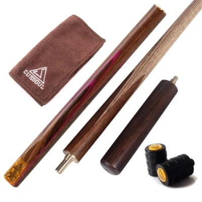 Abbildung von CUESOUL 57 Zoll Walnut 3/4 Stück Snooker Cue 18 Unzen