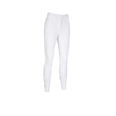 Abbildung von Pikeur Reithose Laure Full Grip Flex Faux Leather WeißVerkauft von Agradi