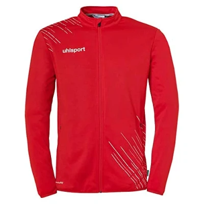 Abbildung von uhlsport Herren Score 26 Classic Jacke Sport Fußball Trainingsjacke Sweatshirt Sweatjacke, Rot/Weiß, 5XL EU