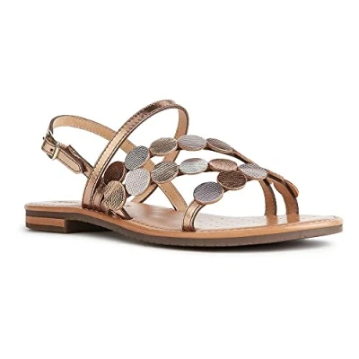 Abbildung von Geox Riemensandalette, Damen, Größe: 40, Bronze Schuhe
