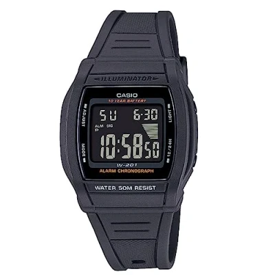 Abbildung von Casio Digital Watch Unisex Digitaluhr, Größe: One Size, Black