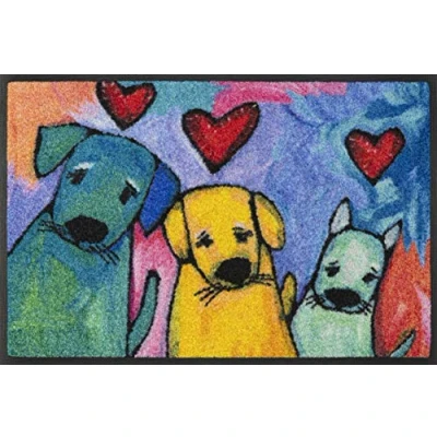 Abbildung von wash+dry Fußmatte, Doggies 50x75 cm, innen und außen, waschbar