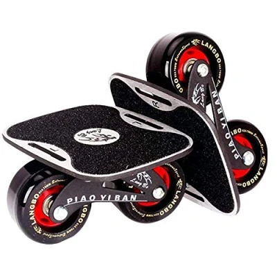 Abbildung von Sumeber Drift Skates Split Skateboard Tragbares Rollschuhdeck High Rebound Skate Outdoor Sliding Teenager Erwachsene Geburtstagsgeschenk