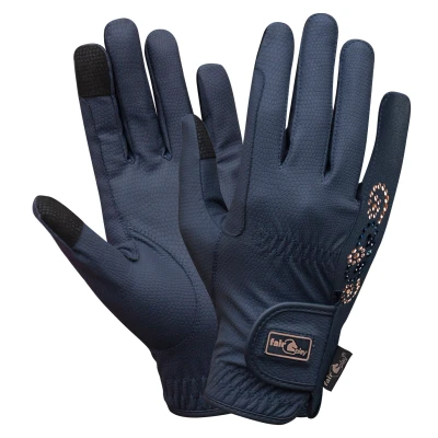 Abbildung von Fair Play Handschuhe Pammy Rosegold Navy L