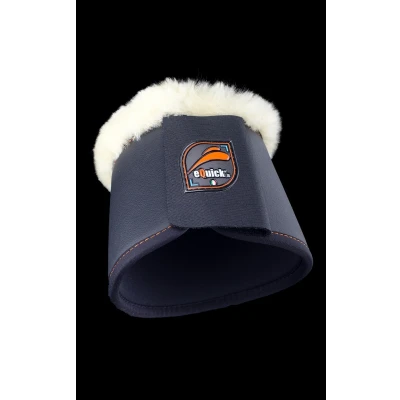 Abbildung von eQuick Hufglocken eOverreach Fluffy Schwarz XL