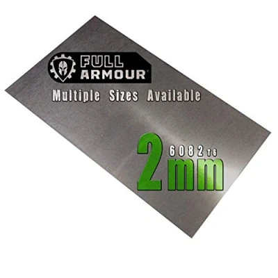 Abbildung von 2mm Aluminium Blech 6082 T6 300 mm x 200 (30cm 20cm)