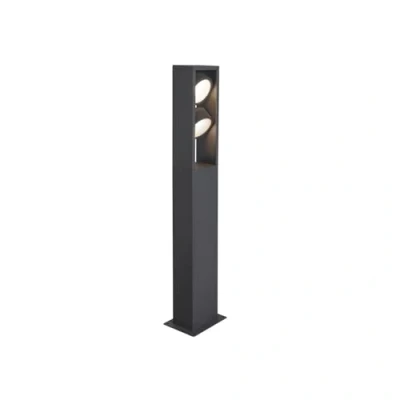 Abbildung von SLV ESKINA FRAME 75 Stehleuchte, LED Außen Beleuchtung für Wege, Eingänge, Outdoor Garten Lampe, Außenleuchte CCT switch 3000/4000K, IP65, 2400lm, 2x Inside, anthrazit