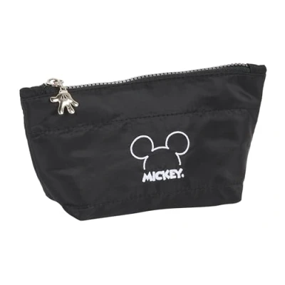 Abbildung von Safta Mickey Teen Mood Schultasche für Kinder mit Make up Tasche, ideal Verschiedene Altersgruppen, bequem und vielseitig, Qualität Widerstandsfähigkeit, 23 x 8 12 cm, Schwarz,