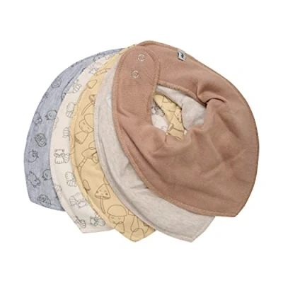Abbildung von Pippi made with love 5PACK Lätzchen für Kinder, Größe: One Size, Straw