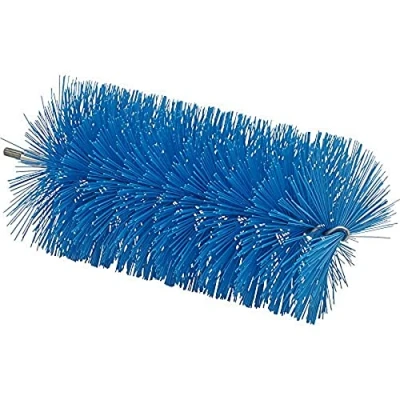 Abbildung von Vikan Rohrbürste 9cm blau medium
