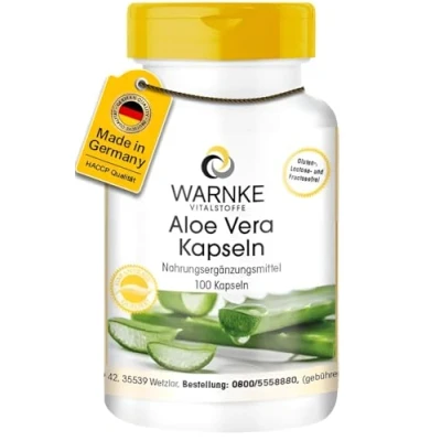 Abbildung von Aloe Vera Kapseln