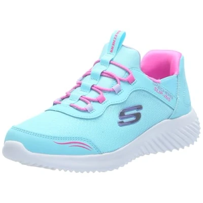 Abbildung von Skechers Bounder Simple Cute Sneaker, Turqoise, 24 EU