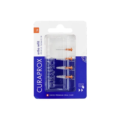 Abbildung von CURAPROX ortho refill CPS 14 orange 4 Stück
