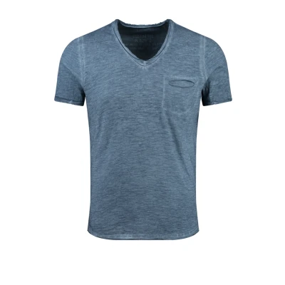 Abbildung von KEY LARGO Herren SODA New v Neck T Shirt, Flintstone Blue (1233), S