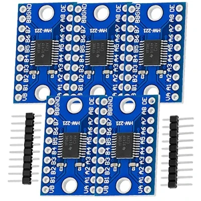 Abbildung von AZDelivery 5 x kompatibel mit TXS0108E Logic Level Converter 8 Kanal Arduino und Raspberry Pi inklusive E Book!