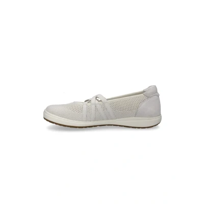Abbildung von Josef Seibel Caren Klassischer Ballerina, Damen, Größe: 38, Weiss Schuhe