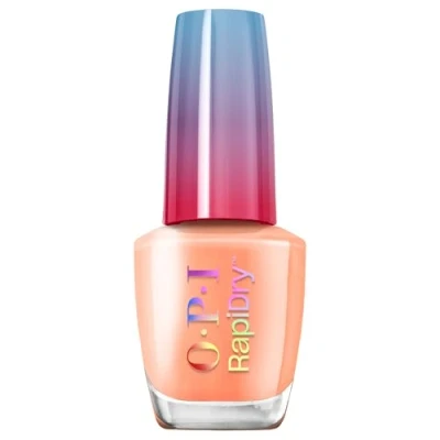 Abbildung von OPI RapiDry™ Quick Dry Lack Within Peach Oranger Nagellack Veganer, Wischfester &amp; Schnell Trocknender (9 ml)