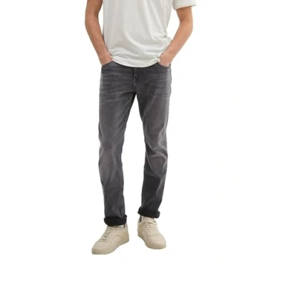 Abbildung von TOM Tailor denim Superflex Aedan Jeans Straight Leg Overdyed grey denim, Herren, Größe: 32x32,