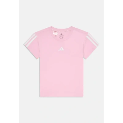 Abbildung von adidas Mädchen Essentials T Shirt, Clear pink/White, 9 10 Years