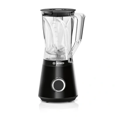 Abbildung von Bosch Standmixer VitaPower Serie 4 MMB6141B, hochwertige Edelstahl Klingen, 1,5l Tritan Mixbehälter, spülmaschinengeeignete Teile, 30.000 U/min, 1200 W, schwarz
