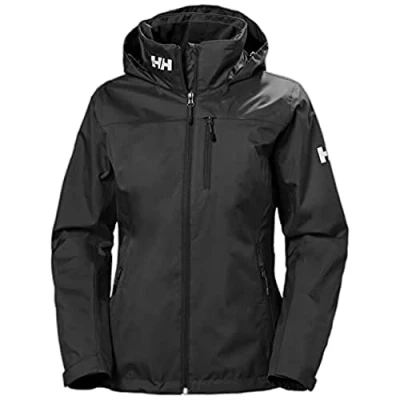 Abbildung von Helly Hansen Damen W Crew Hooded Midlayer Jacket, Schwarz, S