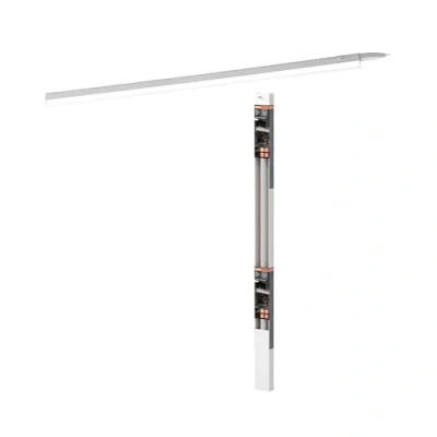 Abbildung von OSRAM Switch Batten Schlanke LED Lichtleiste mit eingebautem Schalter 900 mm 10W 3000K in Weiß, zu nahtlosen Lichtbändern verbindbar, IP20 Schutz, für Unterbaubeleuchtung innen