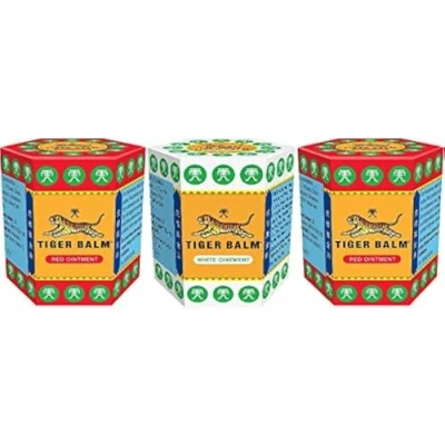 Abbildung von 2 x Red Tiger Balm 21g + 1 White (3er Pack)