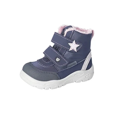 Abbildung von RICOSTA Mädchen Winterstiefel LALE Kinder Boots WMS:Mittel RicostaTEX Outdoor Kinderschuhe wasserdicht warm Nautic/Marine (170) 25 EU