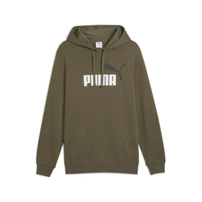 Abbildung von Puma Essentials NO. 1 LOGO Kapuzenpullover, Herren, Größe: XL, Loden green