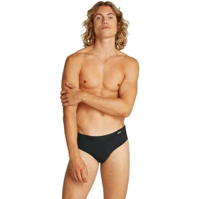 Abbildung von Calvin Klein Swimwear Badehose Slip, Herren, Größe: Medium, Black