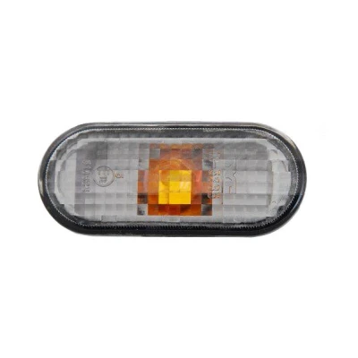 Abbildung von TYC 18 5235 15 2 Blinker rauchgrau beidseitig, seitlicher Einbau mit Lampenträger oval VOLKSWAGEN: Golf 4 Variant, Passat B5 Estate, Saloon