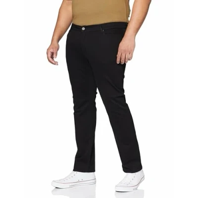 Abbildung von BRAX Style Chuck SLIM FIT Jeans Straight Leg, Herren, Größe: 32x32, Schwarz