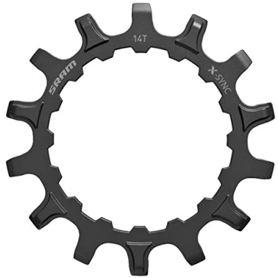 Abbildung von Sram Unisex X sync E mtb stål til boring drev Kettenbl tter, Schwarz, 16T EU