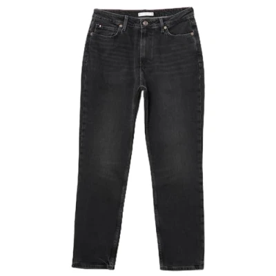 Abbildung von Tommy Hilfiger Slim fit Jeans »SLIM CIGARETTE HW A DARK BLUE«, mit Logo Badge