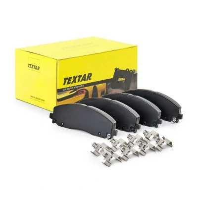 Abbildung von TEXTAR 2537801 Bremsbelagsatz mit akustischer Verschleißwarnung Zubehör FIAT: Freemont, LANCIA: Voyager, CHRYSLER: GRAND 5OYAGER 5