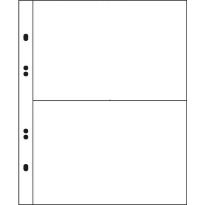 Abbildung von 10 Postkarten Hüllen Ansichtskartenhüllen Fotohüllen A5, 2er teilung je 108 x 150 mm