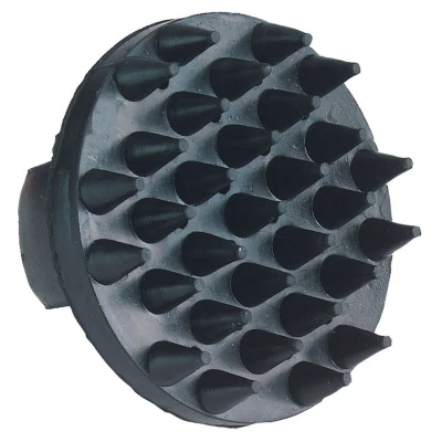 Abbildung von Kerbl Gumminoppenstriegel, Schwarz