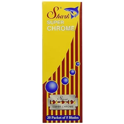 Abbildung von LORD Shark Super Chrome 100 DE Rasierklingen, 112 g