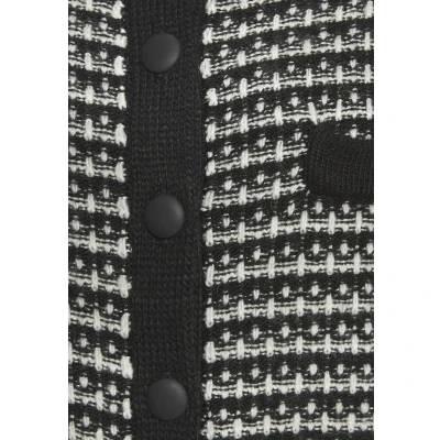 Abbildung von Lascana Strickjacke, Damen, Größe: 44/46, Schwarz weiß kariert