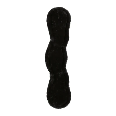 Abbildung von Kentucky Sattelgurtschoner Sheepskin Short Schwarz 75cm