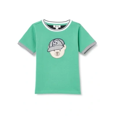 Abbildung von Steiff Tshirt print für Kinder, Größe: 104, Winter green