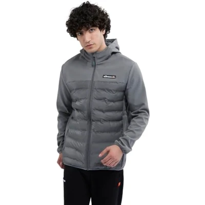 Abbildung von ellesse Herren Cassiano Zip Jacket Jacke, dunkelgrau, L