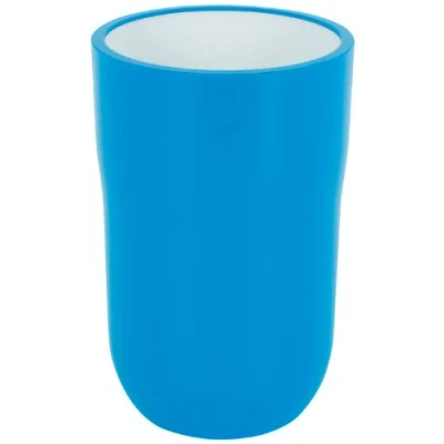 Abbildung von Spirella Kollektion Coco Ø7,5, blau Cocco Zahnbürstenhalter Ø 7,5 X 11,5 cm, Polystyrol, Ø7.5 11.5 cm