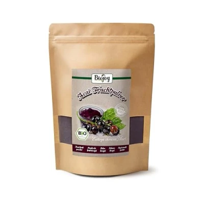 Abbildung von Biojoy BIO Acai Pulver (250 g), Beeren gefriergetrocknet und fein gemahlen (Euterpe oleracea Mart.)