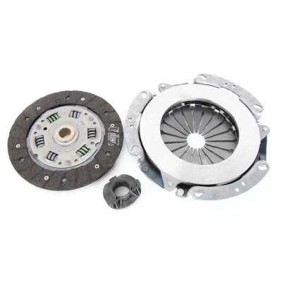 Abbildung von VALEO KIT3P 821342 Kupplungssatz mit Kupplungsdruckplatte Kupplungsscheibe, Ausrücklager 200 RENAULT: CLIO 2, Kangoo I, NISSAN: Kubistar Van