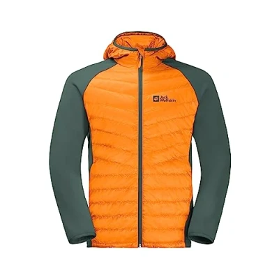 Abbildung von Jack Wolfskin Routeburn PRO Hybrid M Winterjacke, Herren, Größe: Medium, Dragon fire