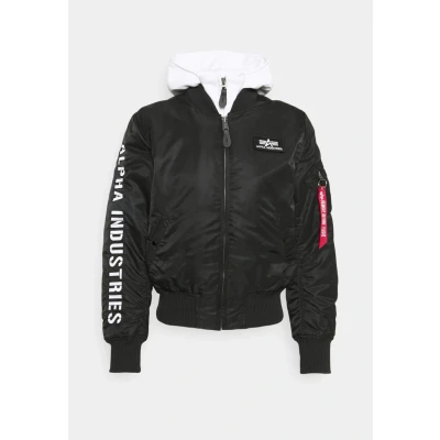 Abbildung von Alpha Industries MA1DTECSE Übergangsjacke, Herren, Größe: Small, Black/white