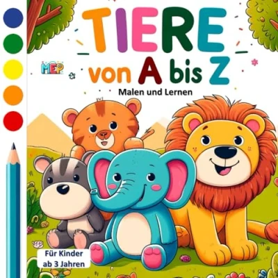 Abbildung von Malen von A Z: Tiere (Malen bis Z ab 2 Jahre)