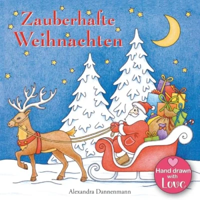 Abbildung von Zauberhafte Weihnachten Band 1: ein kreatives Malbuch für eine entspannte Weihnachtszeit voller Ruhe und Meditation