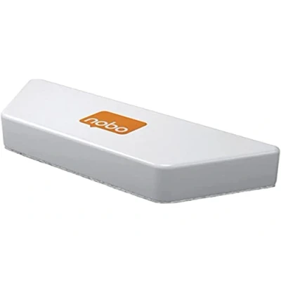 Abbildung von Nobo magnetischer Whiteboard Tafelwischer, Ideal für Dry Wipe Oberflächen, Premium Qualität, Weiß, 1905325